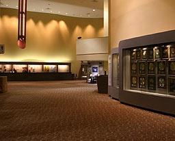 mission3.jpg Carpenter Center lobby, showing the Carpenters exhibit space
