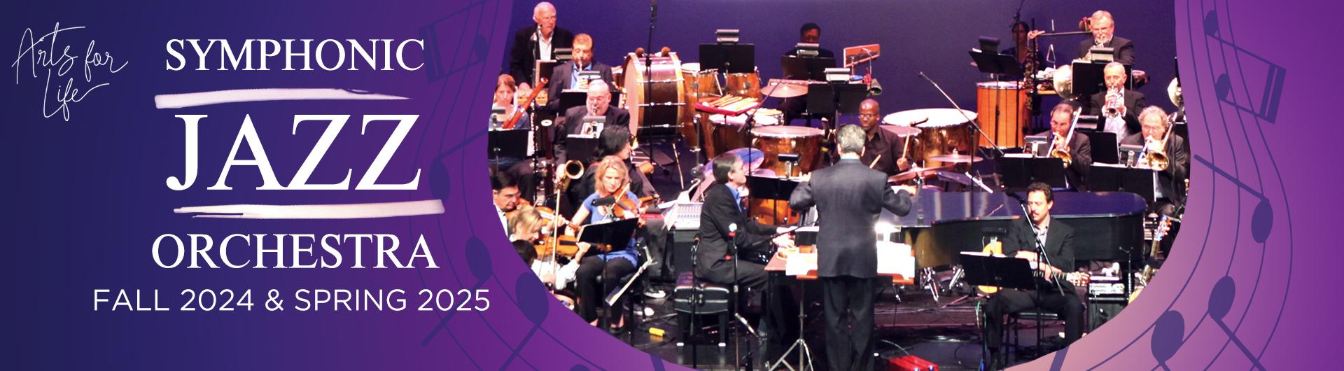 SJO performing on stage next to their logo